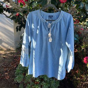 JJill casual cotton loose tunic M / L